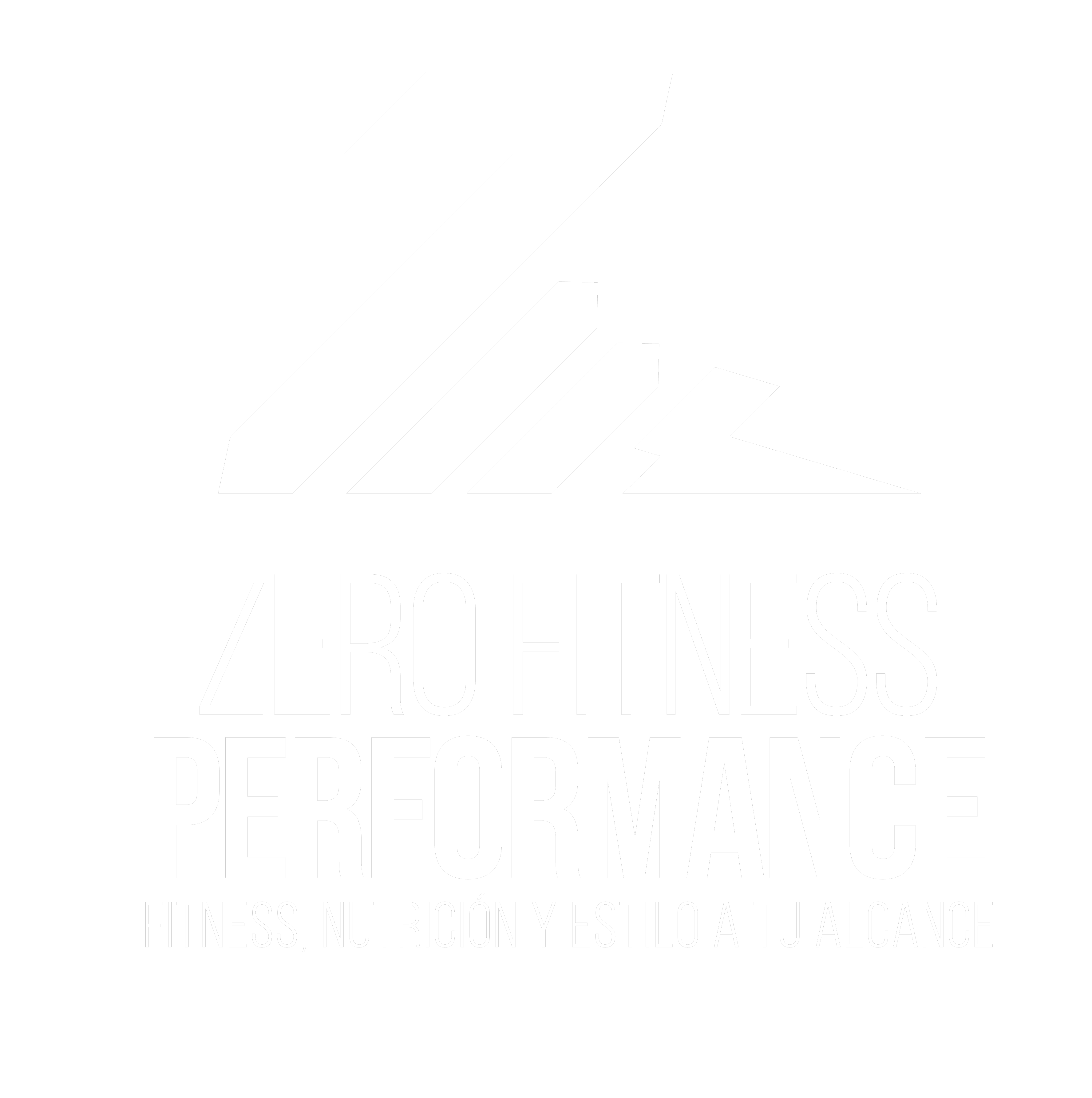 Zero Fitness Performance Logo