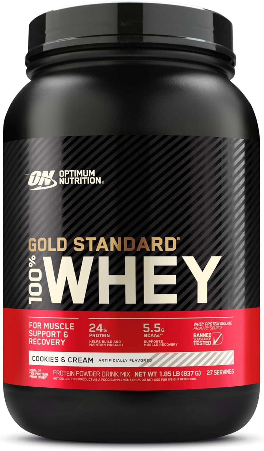 Optimum Nutrition Whey Protein 1.5 lb – Cookies & Cream
