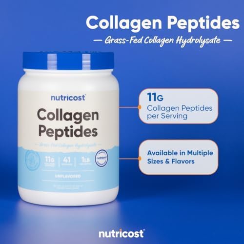 Nutricost Péptidos de colágeno – 1 lb