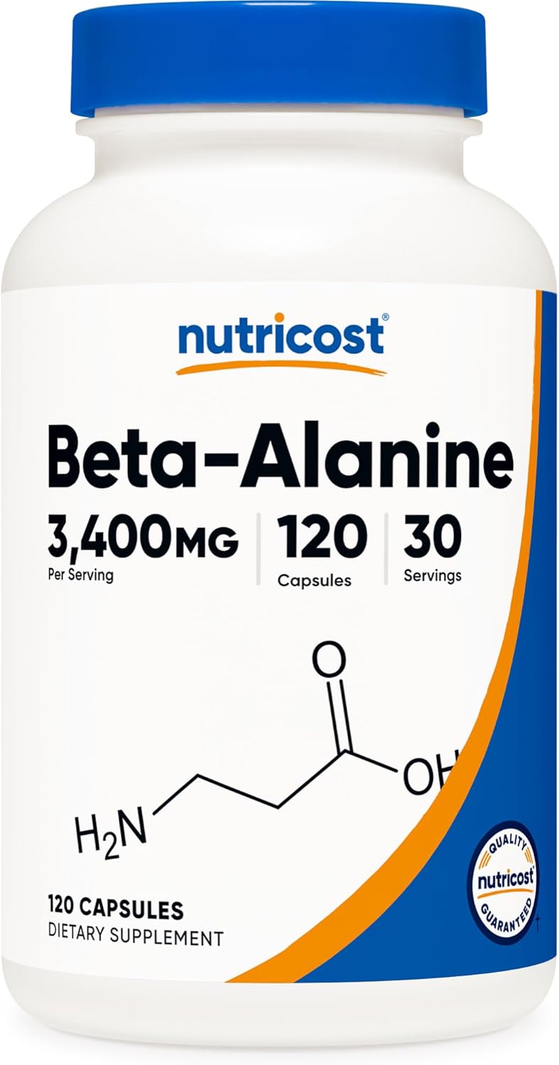Nutricost Beta Alanina – 120 cápsulas