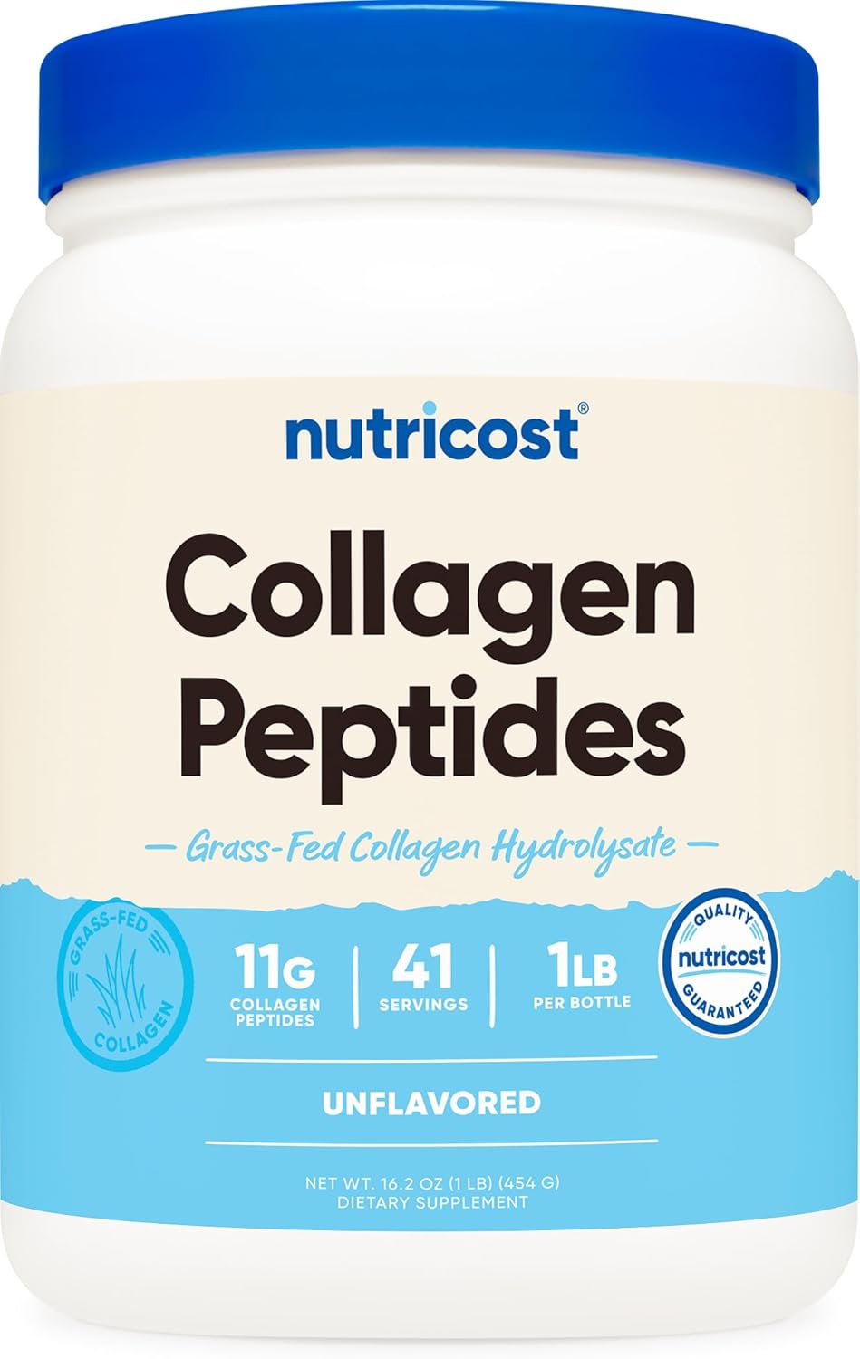Nutricost Péptidos de colágeno – 1 lb