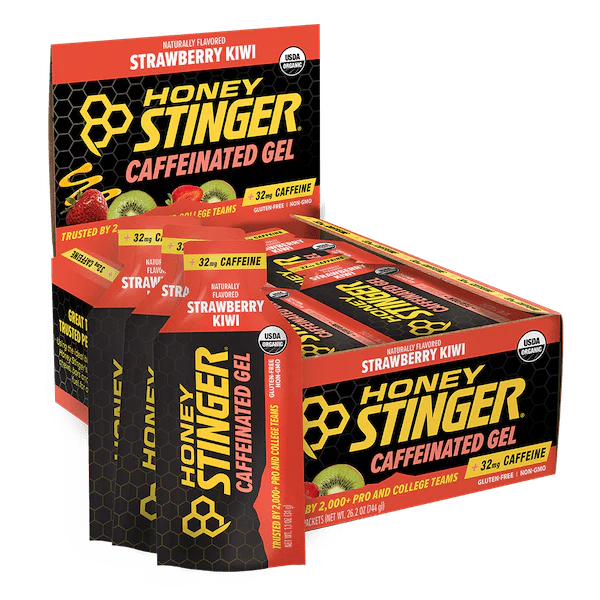 Honey Stinger Energy Gel con cafeína 24 sobres – Kiwi con fresa