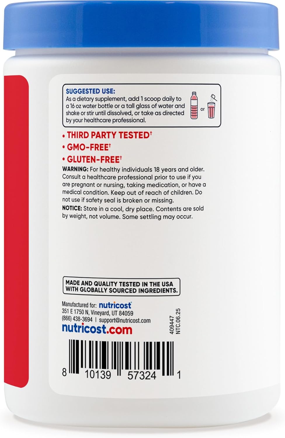 Nutricost Electrolitos 234 g – Fruit Punch